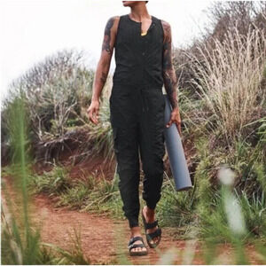 Athleta Canopy Parachute Romper in Black Size 10